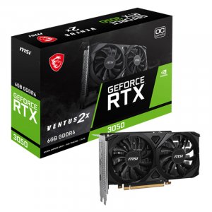 MSI GeForce RTX 3050 VENTUS 2X OC 6GB Video Card